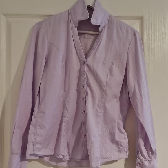T.M.Lewin | Tops | Lilac Button Down 